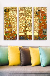 Wallity Cuadro Decorativo MDF Multicolor (3 Piezas)